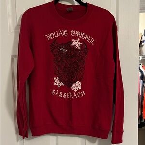 Outlander themed Christmas sweatshirt